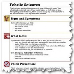 Febrile Seizures Tip Sheet